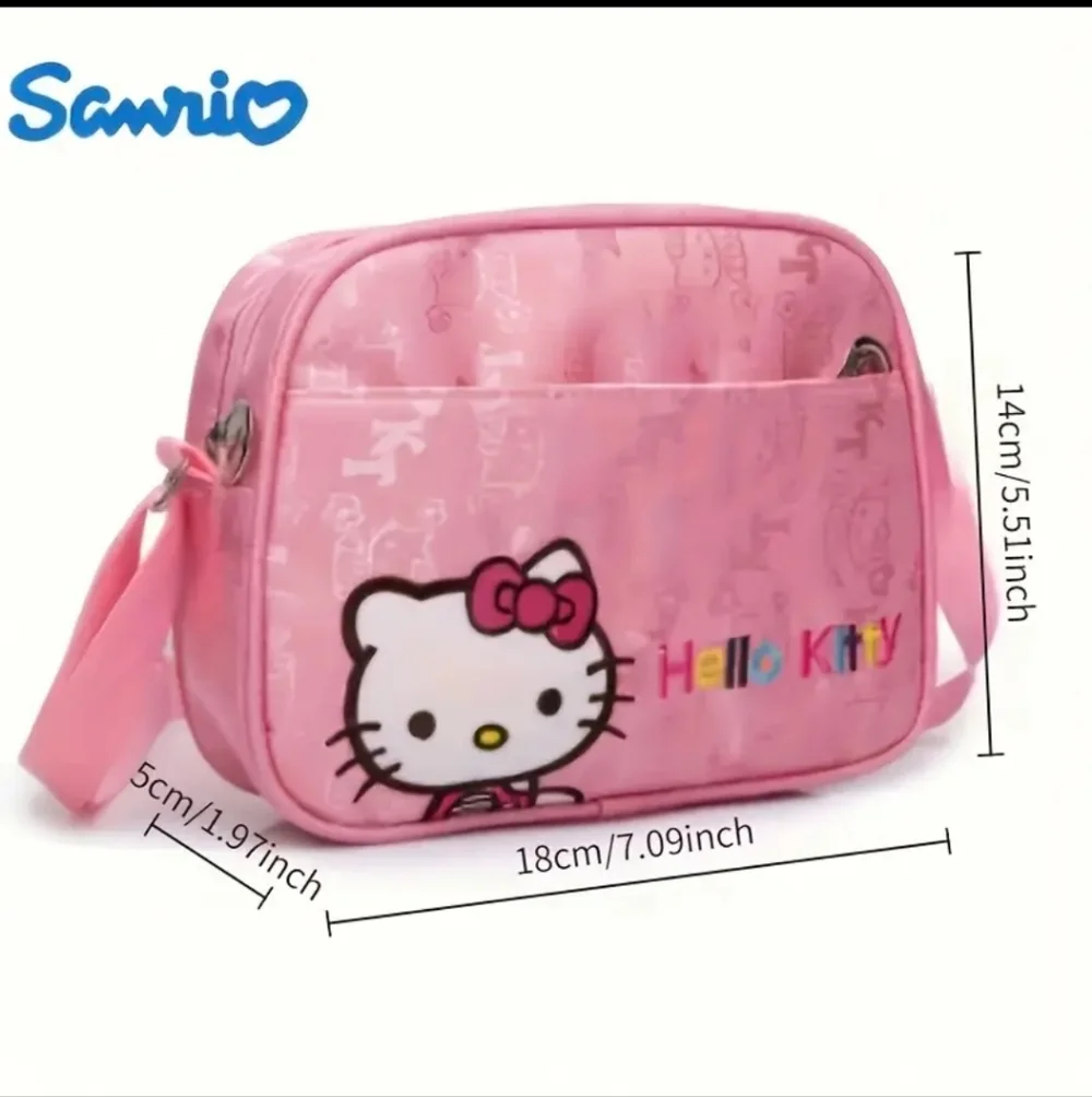 Hello Kitty Pink Crossbody Bag Kids Mini Purse NWT